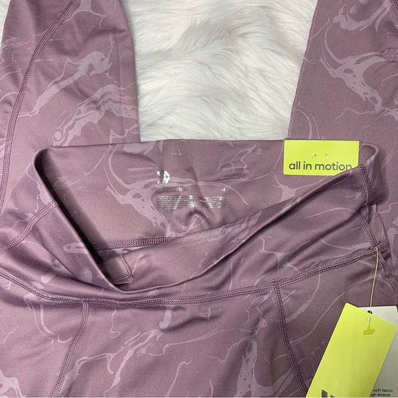 Purple Women’s Flex High-Rise 7/8 Leggings All In Motion - Picture 3 of 6